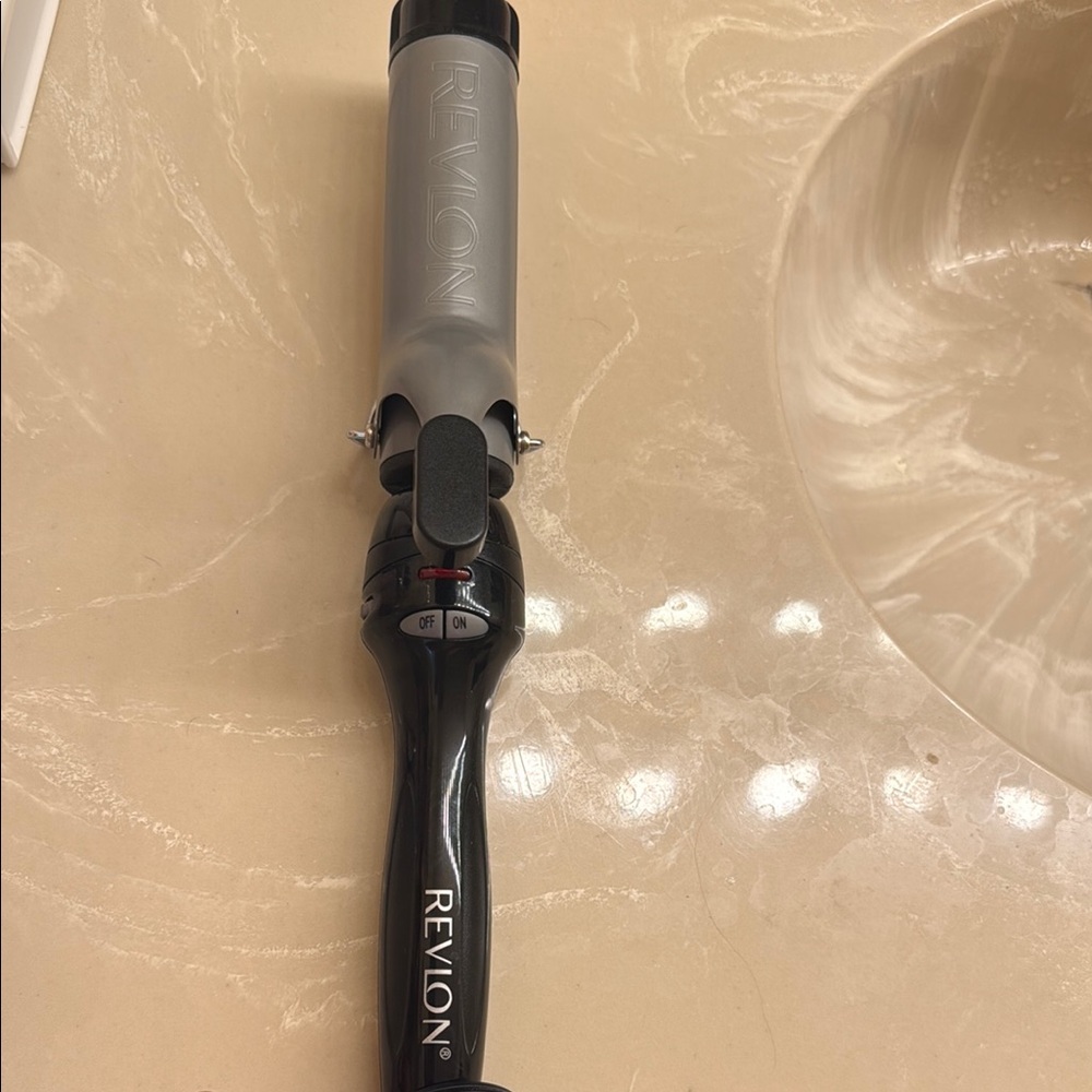 Revlon Silver and Black Hair Curler